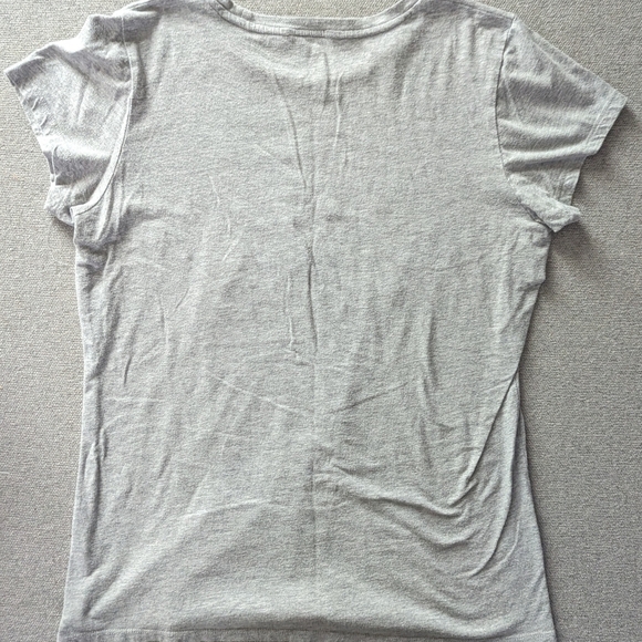 Calvin Klein baby doll t-shirt grey women's small - Picture 4 of 6